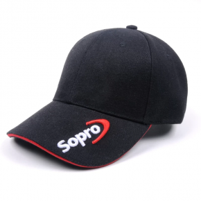 3d embroidery black sports baseball caps China Factory