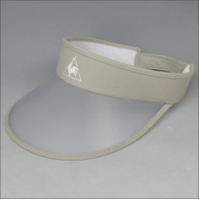 Wide brim printing PVC sun visor