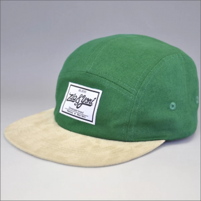 Custom woven label 5 panel hat manufacturer