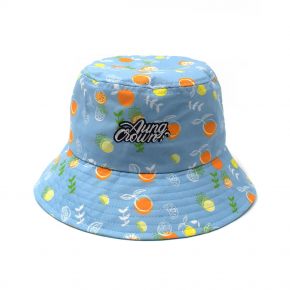 aungcrown embroidery logo all printing summer bucket hats customization