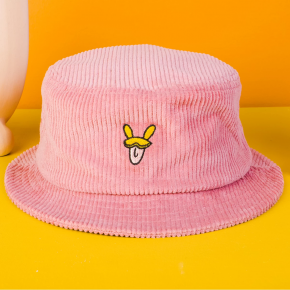 corduroy fabric bucket hats China manufactory